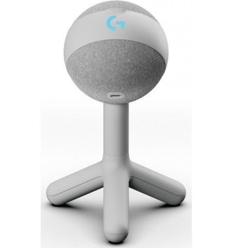 Logitech G Yeti Orb Bianco Microfono da tavolo