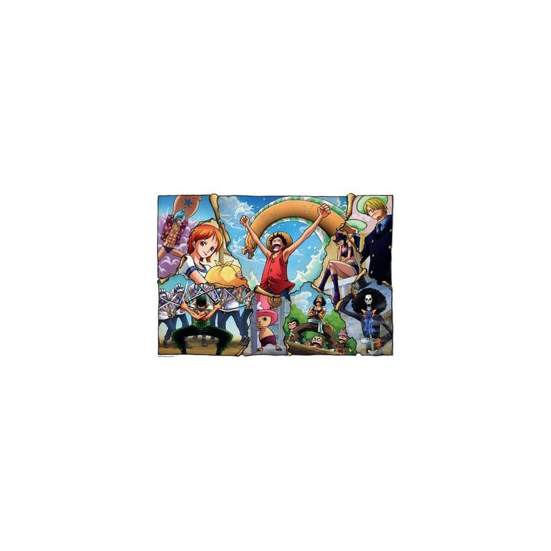 Clementoni One Piece Jeu de puzzle 500 pièce(s) Bandes dessinées