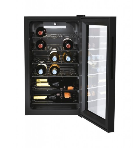 Candy CWC 021 M NF Compressor wine cooler Freestanding Black 21 bottle(s)