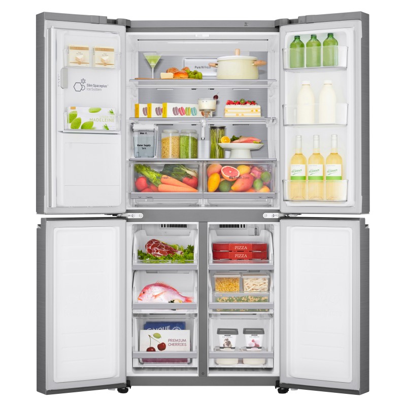 LG GML844PZAE side-by-side refrigerator Freestanding 506 L E Stainless steel