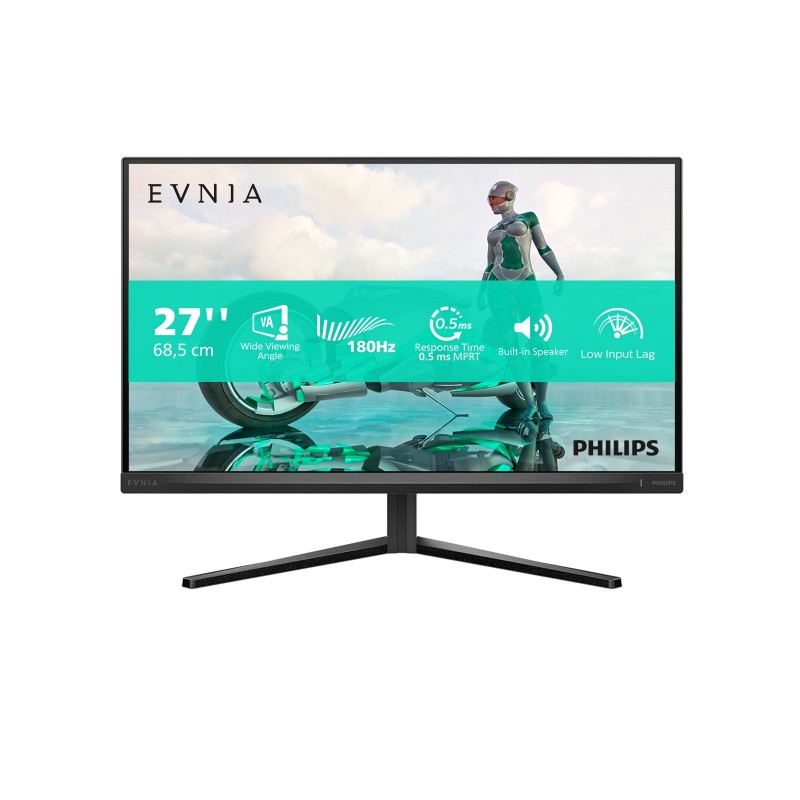 Philips Evnia 27M2N3200A 00 LED display 68.6 cm (27") 1920 x 1080 pixels Full HD LCD Black