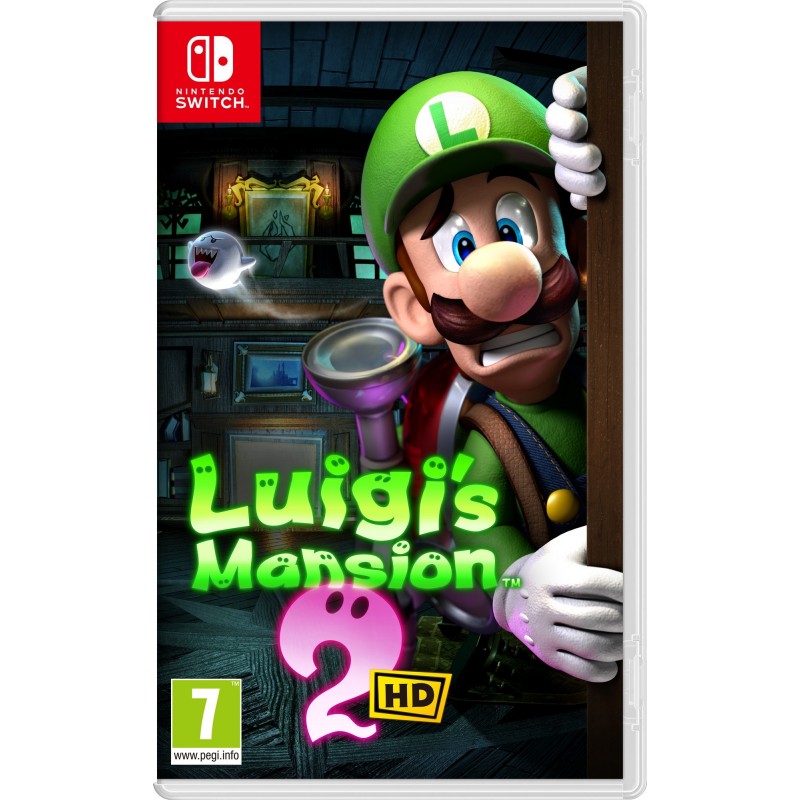 Nintendo Luigi's Mansion 2 HD Standard Simplified Chinese, Traditional Chinese, German, Dutch, English, French, Italian,