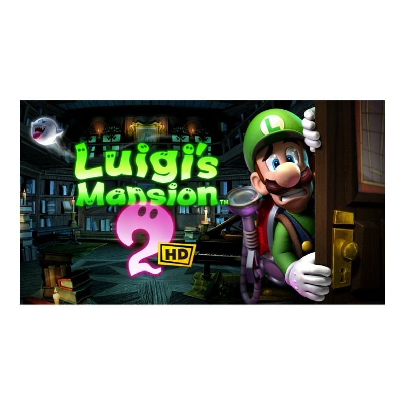 Nintendo Luigi's Mansion 2 HD Standard Simplified Chinese, Traditional Chinese, German, Dutch, English, French, Italian,