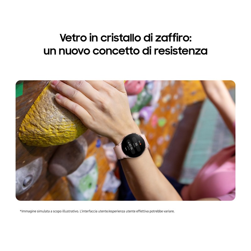 Samsung Galaxy Watch FE 3,05 cm (1.2") AMOLED 40 mm Digital 396 x 396 Pixeles Pantalla táctil Oro rosado Wifi GPS (satélite)