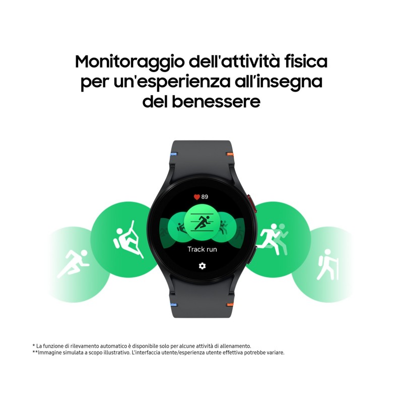 Samsung Galaxy Watch FE 3,05 cm (1.2") AMOLED 40 mm Digital 396 x 396 Pixel Touchscreen Rosa-Goldfarben WLAN GPS