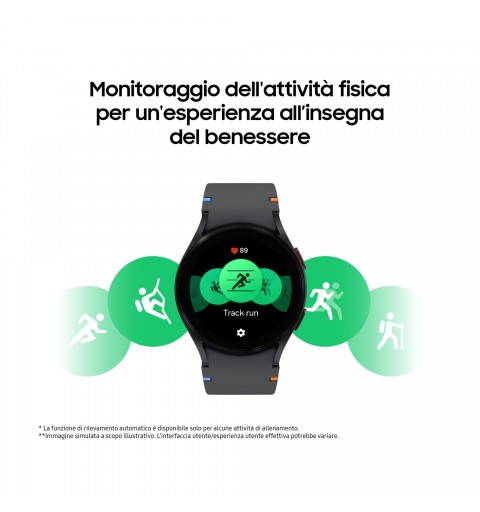 Samsung Galaxy Watch FE 3,05 cm (1.2") AMOLED 40 mm Digital 396 x 396 Pixel Touchscreen Rosa-Goldfarben WLAN GPS