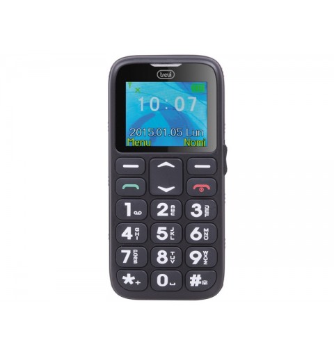 Trevi Sicuro 10 4,5 cm (1.77") Nero Telefono per anziani