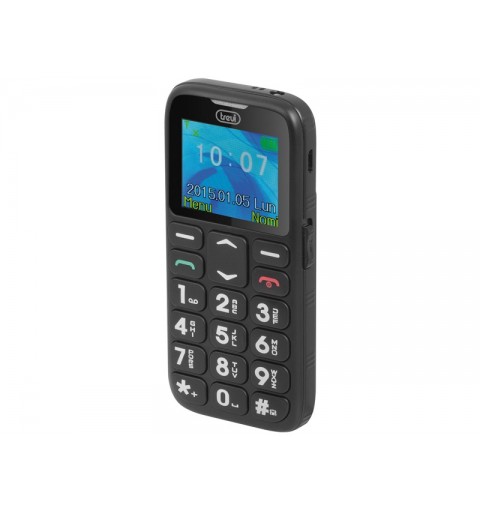 Trevi Sicuro 10 4,5 cm (1.77") Nero Telefono per anziani