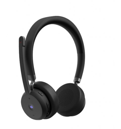 Lenovo Wireless VoIP Headset Auricolare A Padiglione Ufficio Bluetooth Nero