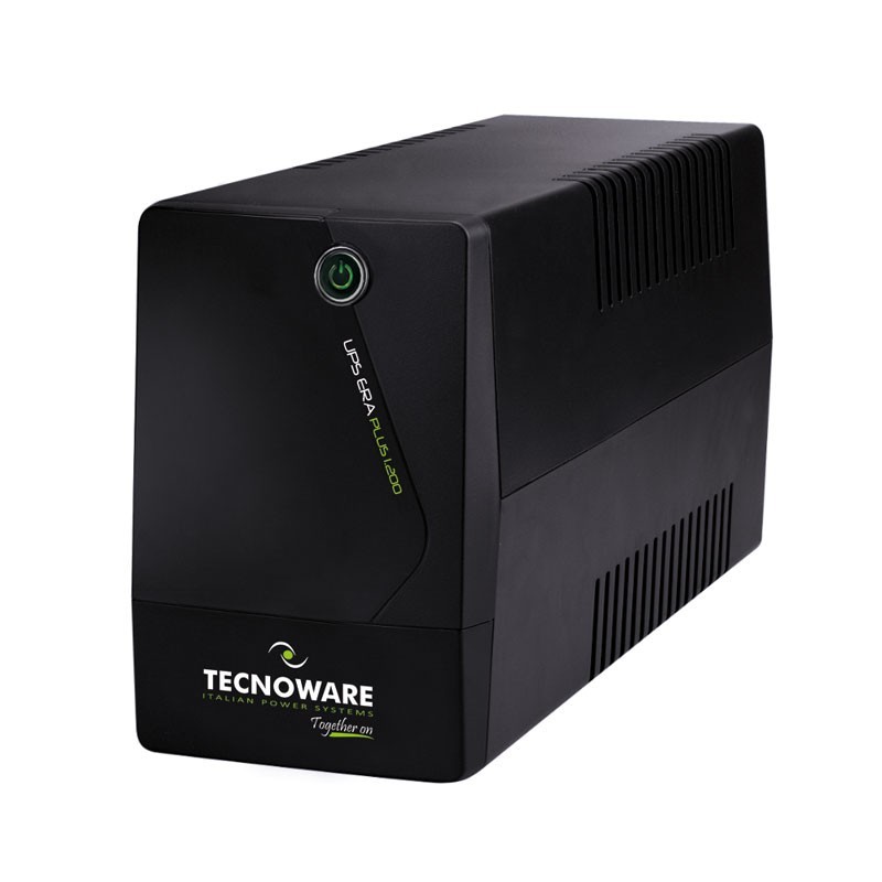 Tecnoware FGCERAPL1202SCH Unterbrechungsfreie Stromversorgung (USV) Standby (Offline) 1,2 kVA 840 W 2 AC-Ausgänge