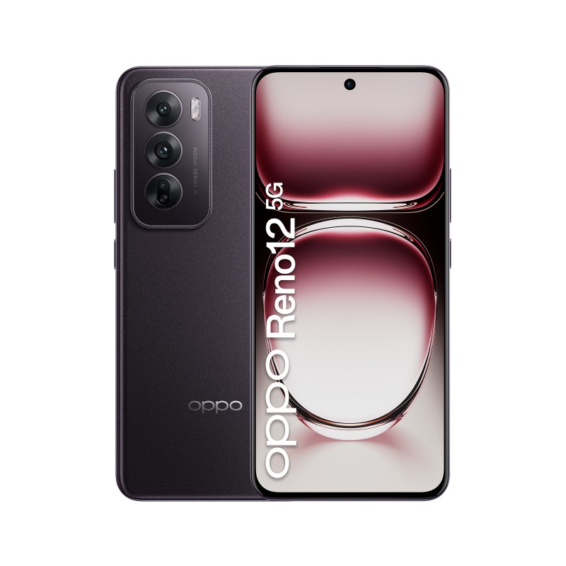 OPPO Reno12 5G 17 cm (6.7") SIM doble Android 14 USB Tipo C 12 GB 256 GB 5000 mAh Negro