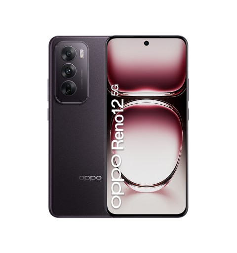 OPPO Reno12 5G 17 cm (6.7") Double SIM Android 14 USB Type-C 12 Go 256 Go 5000 mAh Noir