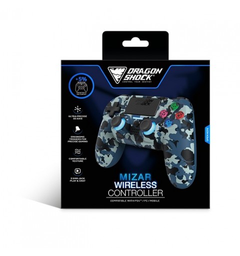 Dragonshock Mizar Camouflage Bluetooth Gamepad PlayStation 4