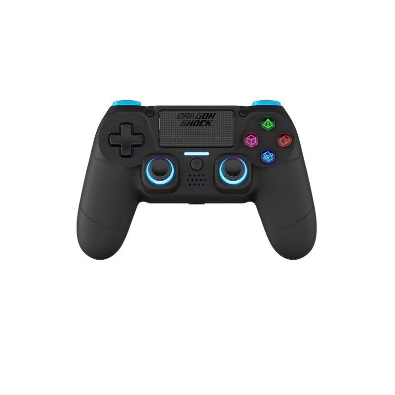 Dragonshock DSCPS4-BK Gaming Controller Black Bluetooth Gamepad Analogue Digital PlayStation 4