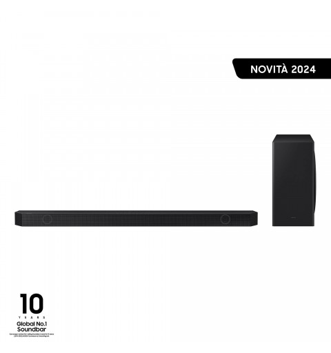 Samsung Soundbar HW-Q800D ZF Serie Q, 11 Speaker, Wireless Dolby Atmos, Audio a 5.1.2 Canali, Q-Simphony, Alexa integrato e