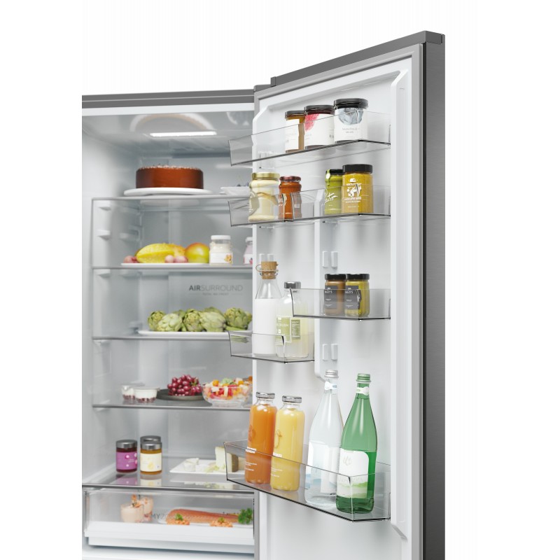 Haier 2D 60 Serie 3 HDPW3620DNPD Freestanding 406 L D Stainless steel