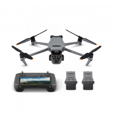 DJI Mavic 3 Pro Fly More Combo ( RC Pro) 4 Rotoren Mini-Drohne 12 MP 5120 x 2700 Pixel 5000 mAh Grau