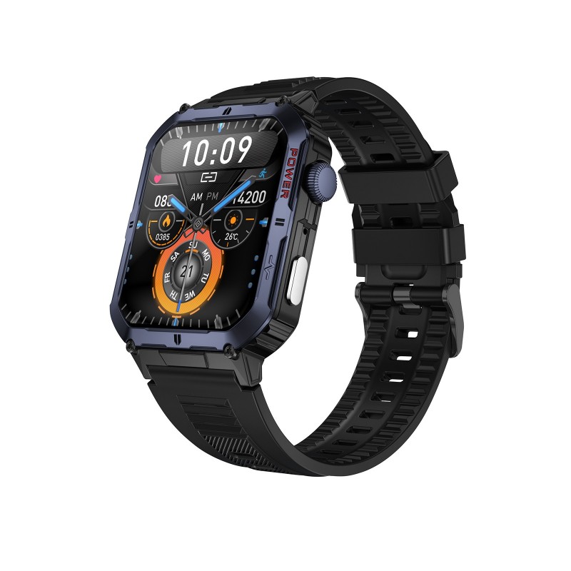 Trevi T-FIT 500 S 5.23 cm (2.06") AMOLED Digital Touchscreen Blue