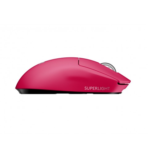 Logitech G Pro X Superlight mouse Giocare Mano destra RF Wireless Ottico 25600 DPI