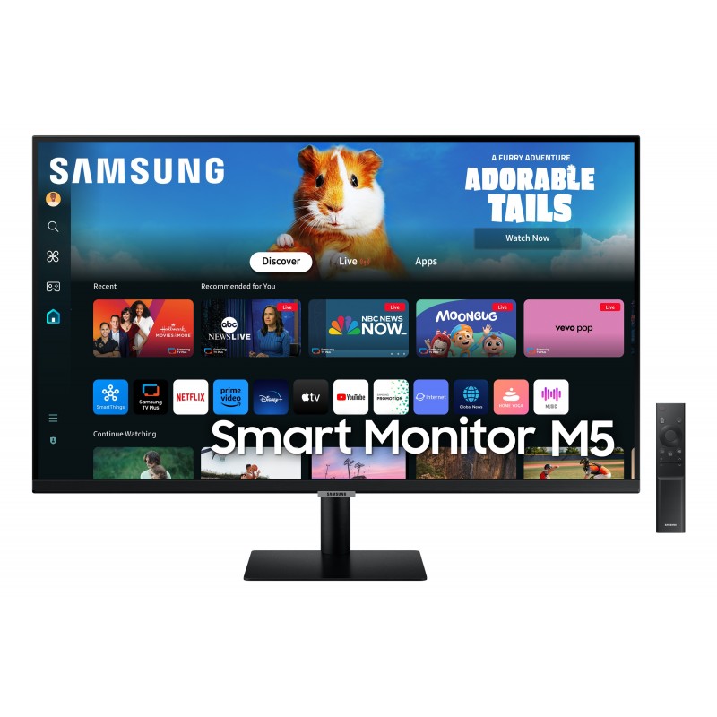 Samsung Smart Monitor M5 M50D computer monitor 81.3 cm (32") 1920 x 1080 pixels Full HD LED Black