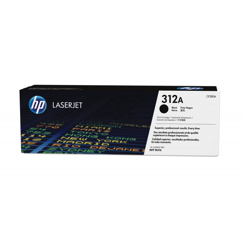 HP Cartucho de tóner 312A negro para LaserJet