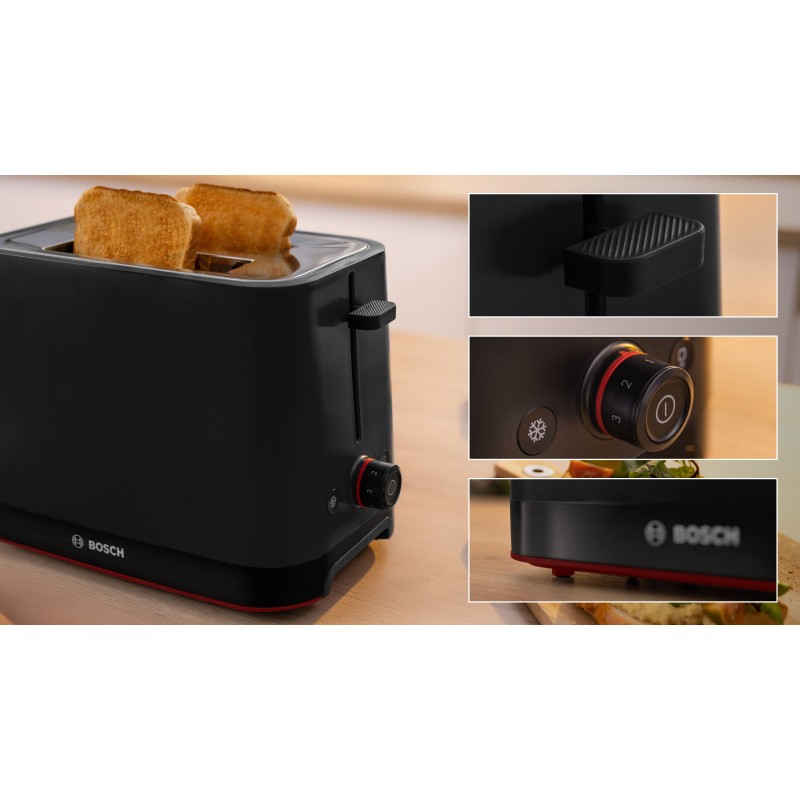 Bosch TAT3M123 Toaster 2 Scheibe(n) 950 W Schwarz