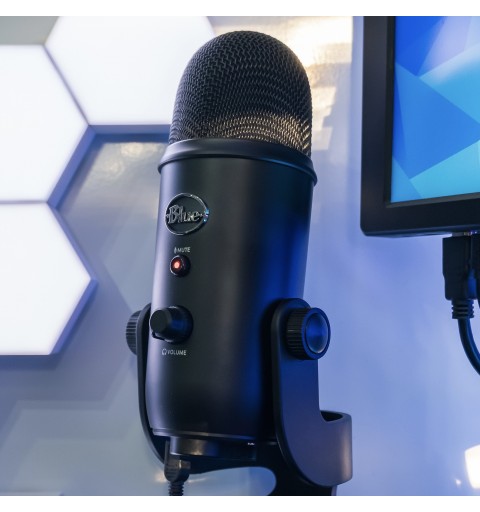 Blue Microphones Yeti Negro Micrófono de superficie para mesa