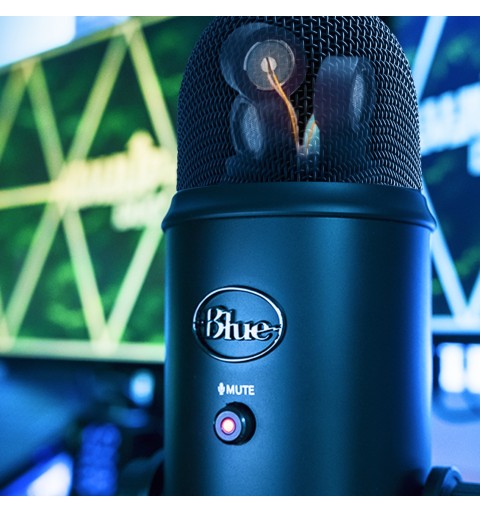 Blue Microphones Yeti Negro Micrófono de superficie para mesa