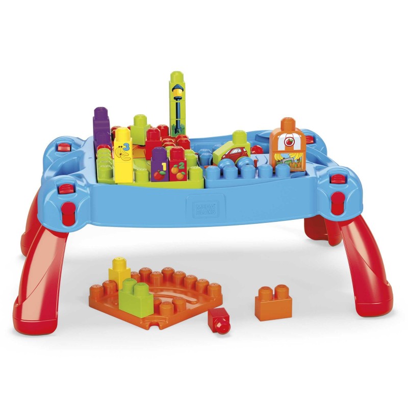 MEGA BLOKS - La Table d'Apprentissage et de Construction