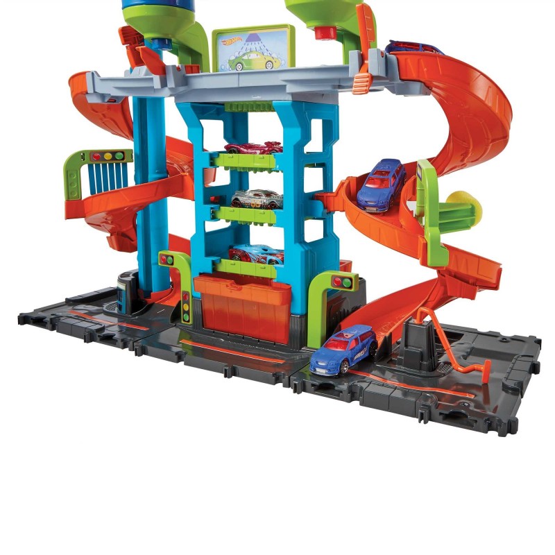 Hot Wheels City Mega Tower Car Wash