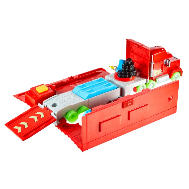 Disney Pixar Cars Disney · Pixar – Coffret Cars Mack Transformable et ses bolides lumineux