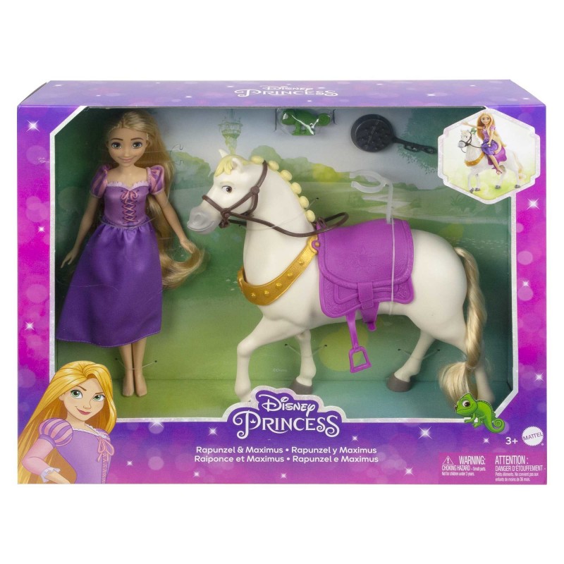 Mattel Disney Princess Rapunzel & Maximus