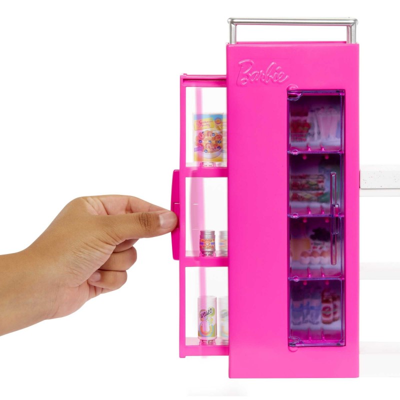 Barbie – Coffret Poupée et Garde-manger