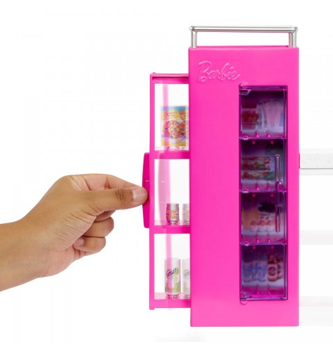 Barbie – Coffret Poupée et Garde-manger