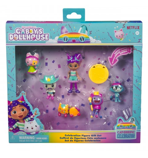 Gabby's Dollhouse Celebration Figure Gift Set