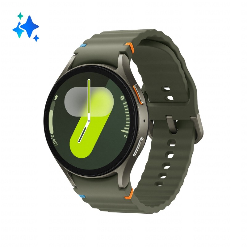 Samsung Galaxy Watch7 3.81 cm (1.5") AMOLED 44 mm Digital 480 x 480 pixels Touchscreen Green Wi-Fi GPS (satellite)