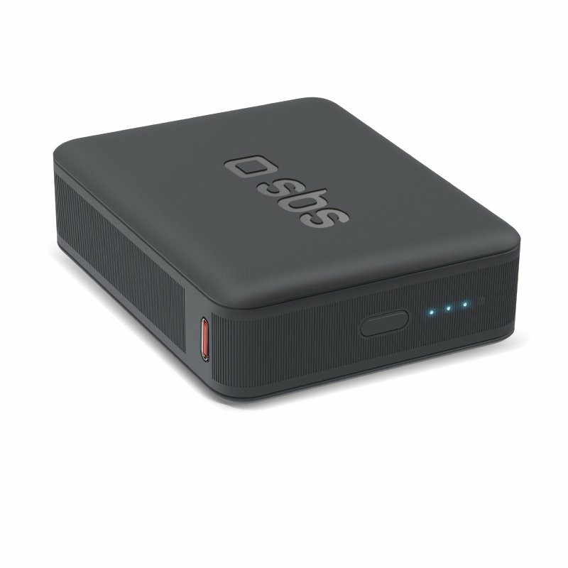 SBS TEBB10000HDPD20K batería externa Polímero de litio 10000 mAh Negro