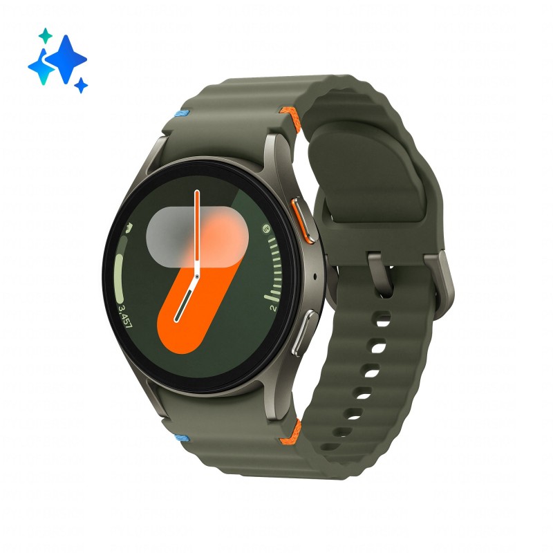 Samsung Galaxy Watch7 3,3 cm (1.3") AMOLED 40 mm Numérique 432 x 432 pixels Écran tactile Vert Wifi GPS (satellite)