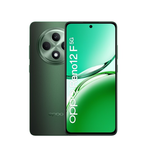 OPPO Reno12 F 5G 16,9 cm (6.67") Double SIM Android 14 USB Type-C 8 Go 256 Go 5000 mAh Vert