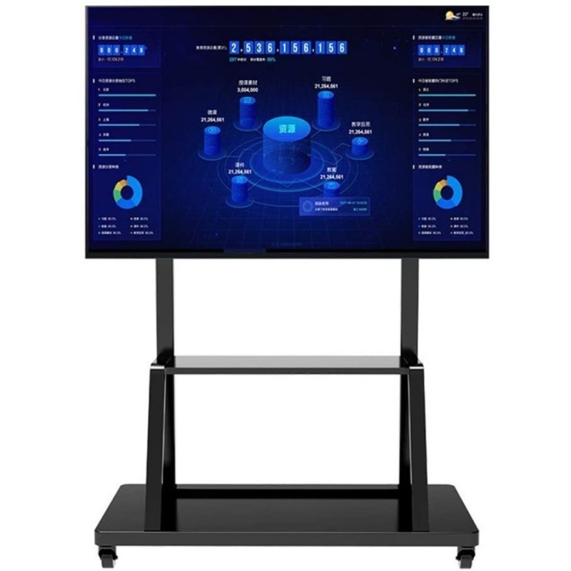 Techly ICA-TR30 soporte para pantalla de señalización 2,54 m (100") Negro