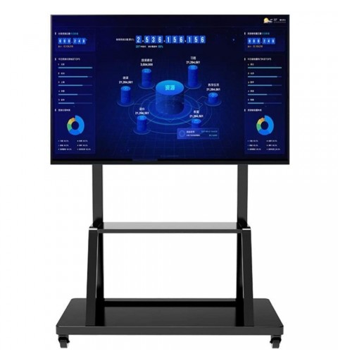 Techly ICA-TR30 soporte para pantalla de señalización 2,54 m (100") Negro