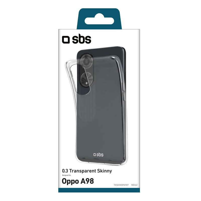 SBS TESKINOPA98T custodia per cellulare 17,1 cm (6.72") Cover Trasparente