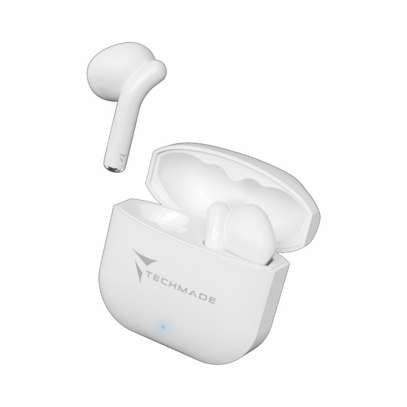 Techmade TM-XM201-WH headphones headset Wireless In-ear Bluetooth White