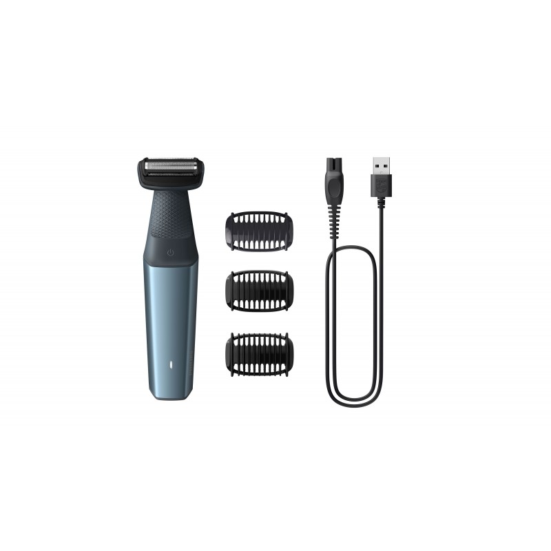 Philips Bodygroom Series 3000 BG3027 05 Wasserfester Trimmer für Körper und Intimbereich