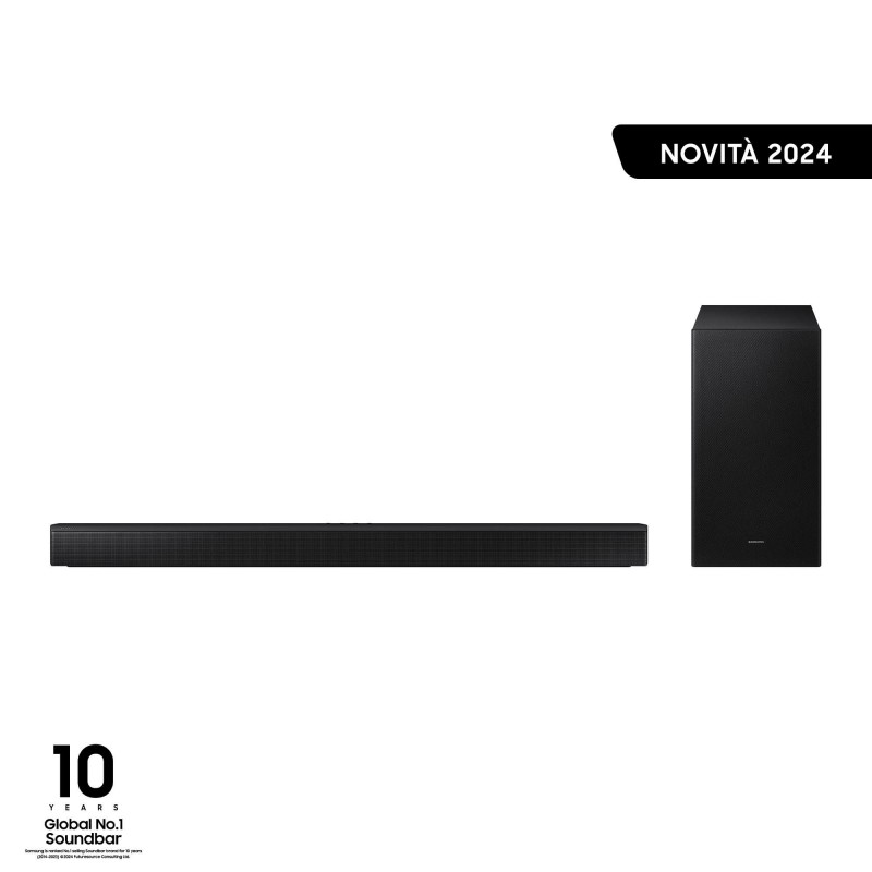 Samsung Soundbar HW-B650D ZF Serie B, 4 Speaker, Wireless Dolby 5.1ch, Audio a 3.1 Canali, Surround sound expansion,