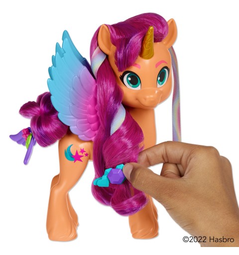 My Little Pony Ribbon Hairstyles Sunny Starscout