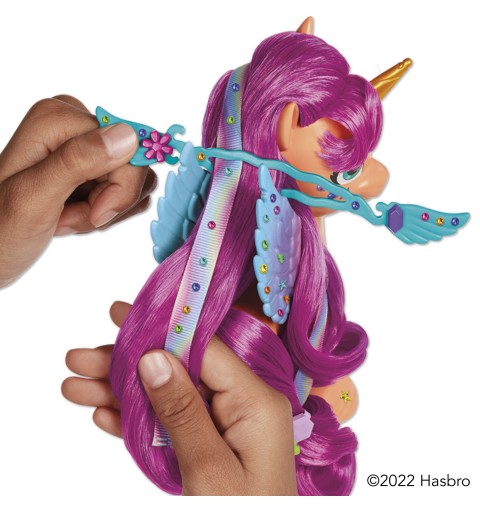 My Little Pony Ribbon Hairstyles Sunny Starscout