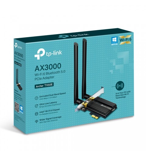 TP-Link Archer TX50E WLAN Bluetooth 2402 Mbit s