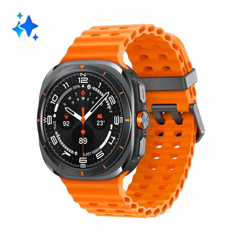 Samsung Galaxy Watch Ultra 3,81 cm (1.5") AMOLED 47 mm Digital 480 x 480 Pixeles Pantalla táctil 4G Gris Wifi GPS (satélite)