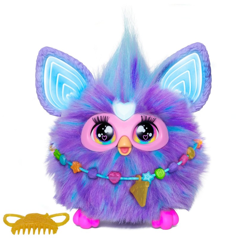 Furby Purple Plush Interactive Toys for 6 Year Old Girls & Boys & Up